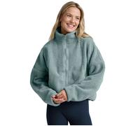 Beyond Yoga Women's Boucle Fleece Zip Jacket - Misty Blue Heather - Size: XS