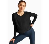 Beyond Yoga Women's Featherweight Daydreamer Pullover - Darkest Night - Black - Size: Large