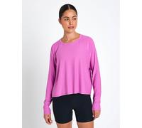 Beyond Yoga Women's Featherweight Daydreamer Pullover - Sunset Violet Heather - Pink - Size: Medium