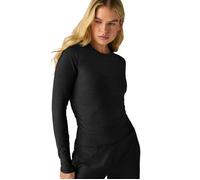 Beyond Yoga Women's Featherweight Your Fit Long Sleeve Top - Darkest Night - XL - Black