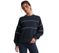 Beyond Yoga Women's LuxeFleece Piper Oversized Sweatshirt - Nocturnal Navy - XL - Blue