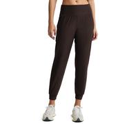 Beyond Yoga Women's Midweight Spacedye Midi Jogger - Dark Chocolate Heather - Brown - Size: Small
