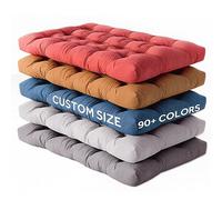 Beyond Your Thoughts Custom Bench Cushion, Bay Window Seating Pad Tufted for Indoor & Outdoor Kitchen Dining Patio Garden Bench Furniture Replacement Cushion, 10 cm thickness