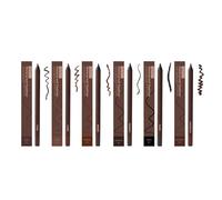 Beyonddraw Eyeliner Pencil Waterproof Plum, 24 Hr Waterproof Eyeliner Duo Sharpenable, 2 in 1 Persona Eye Pencil, No Smudging, Fading, Smooth and Easy to Color, Creat a Perfect Look(6pcs-mix)