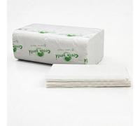 beyondGREEN Premium Dispenser Napkins, 9" x 8", Commercial Folded Napkins, Soft & Absorbent, Ideal for Restaurants, Cafés, Breakrooms & Foodservice Use, 16 Packs per Case