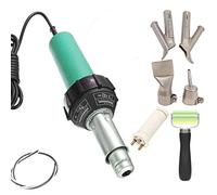 BeyondLife Beyondlife Plastic Hot Air Welder Heating Gun PVC Vinyl Rod Welding Hot Gas Pistol Tool 1600W