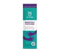 BeYou Period Patches for Period Pain Relief | This Pack of 5 All-Natural Ultra-Thin Pain Relief Patches are Vegan, Cruelty-Free, and Offer Great Muscle Pain Relief with 12-Hour Menthol & Eucalyptus