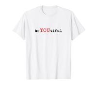 BeYouTiful Beautiful Inspired Beauty Kindness Inspirational Value Graphic T-Shirt, Men, White, XL