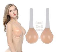BEYT Invisilift Bra for Large Breast, Strapless Adhesive, Breast Lift, A-J Cup, Beige