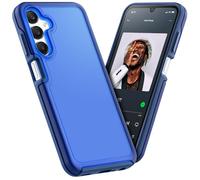 BEZ Case for Samsung A25 5G Phone Case, Shockproof Military Grade Drop Protection, Slim Translucent Matte Shockproof Case Compatible with Samsung Galaxy A25 5G, Blue