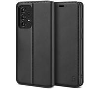 BEZ Case for Samsung A52S, Phone Case Compatible with Samsung Galaxy A52 / Galaxy A52S 5G, Protective PU Leather Wallet Flip Cover with a Card Holder, Kick Stand, Magnetic Closure, Black