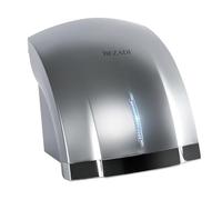 BEZADI Hand Dryer Commercial Hand Dryer for Toilets, Warm n Cold Air Switch Automatic Compact Electric Hand Dryers, 220V-240V, Silver