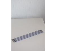 Bezel 1U (1U) for 10" Rack - Front Panel with or Without Desired Text - 3D Printing for Home Lab Network Cabinet & Server Rack (Grey, 1U - 3 Vents)