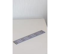 Bezel 1U (1U) for 10" Rack - Front Panel with or Without Desired Text - 3D Printing for Home Lab Network Cabinet & Server Rack (Grey, 1U - 8 Vents)