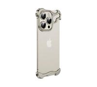 Bezel-less 17 Pro Phone Case, with uniquely shaped anti-fingerprint metal corner pads, drop protection, and a bezel-less 16 Pro Max design that feels just like the bare phone(Sapphire Blue,Apple17air)
