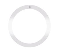 Bezel Ring Insert Durable Anti-Wear Aluminum Replacement for Wristwatch with 4 Unique Color Choices (Black Red)