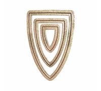 Bezel Spellbinder Paper Arts Shields One Die Template