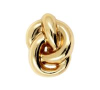 Bezelry 12 Pieces Thick Knot Metal Shank Buttons. 17mm X 13mm(Gold)