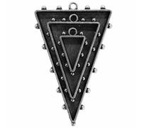 Bezels Spellbinder Paper Arts Triangles One Die Template, Silver