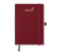 BEZEND A5 Academic Diary 2026-2027 Week to View with Dual Schedule Hardback