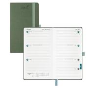 BEZEND Pocket Diary 2026-2027 Horizontal Week to View Slim 17 x 9.5 cm