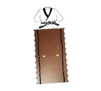 BEZEOVDWJ Belt Display Rack,Wood Karate Organizer Stand Lightweight Practical Wall Hanging Upgraded Storage