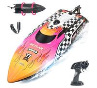 BEZGAR RC Boats - Remote Control Boat, Light Fast Racing RC Boat, TX136