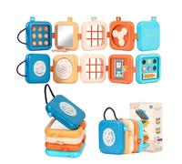 BEZHGOC Baby Plane Travel Toys, Airplane Activity for Kids Toddler Travel Toys Plane Activities Sensory Educational Developmental Learning Fidget Toy for Boys Girls Birthday