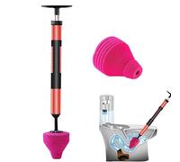 BEZHGOC Toilet Unblocker, Toilet Plungers for Unblocking High Pressure Toilet Plunger Set Sink Plunger for Bathroom Toilet Kitchen Sink Drain