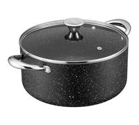 BEZIA 10 Quart Nonstick Stock Pot with Lid, Large Induction Cooking Pot