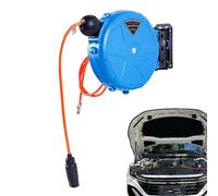 Bezijhr Air Hose Reels,32.8ft Wall Mount Heavy Duty Auto Rewind,Compressor Hose Reel - for Automotive Repair Machine Tool Maintenance Workshops Home Studio