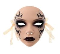 Bezijhr Cosplay Face - Female Full Face Cover | Cosplay Face Cover - School Activity Party Decor Dance Theatre