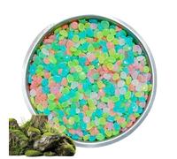 Bezijhr Glow Stones | Aquarium Pebbles Decorations - DIY Colorful Glow Rocks for Landscaping | for Yard Garden Pond Fireplace Fish Tank Projects Art Crafts