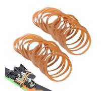 Bezijhr Ski Binding Brake Retainers, Brake Retainer Bands Rubber Rings - Snowboard Band, Rubber Rings Retainers for Snow Board Ski Supplies