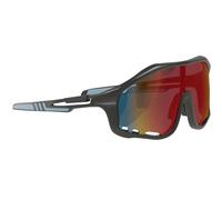BEZLIT Sports Sunglasses Men Women Shield Glasses Polycarbonate with Ventilation Slits UV Protect Outdoor Cycling Glasses Leisure Glasses, black, One Size