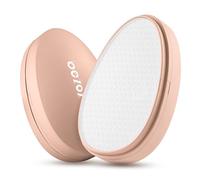 BEZOX 2in1 Nano-Glass Foot File and Callus Remover - Highly Effective Callus Remover Wake Up Velvety Feet - Comfortable, Gentle Hard Skin and Callus Removal (Apricot)