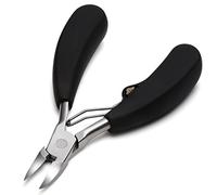 BEZOX Precision Toenail Clippers for Thick or Ingrown Toenails- Podiatrist Toenail Clippers - Professional Large Nail Clipper Grooming Tool -Spare Spring-New Packaging(No Metal Box)