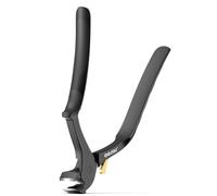 BEZOX Wide Jaw Opening Nail Clipper for Fingernail and Toenail, toenail and fingernail clipper (BLACK)