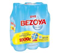 Bezoya - Natural Mineral Water - 6 x 1L - Without Gas - Recycled Bottle - Very Weak Mineralization