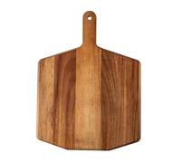 BF BILL.F SINCE 1983 Acacia Wood Large Chopping Board 42 x 31 x 2cm, Cutting Board with Handle with Handle for Kitchen Meat, Pizza, Cheese, Bread & Fruits