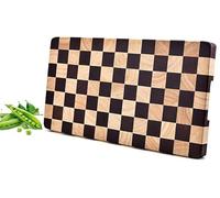 BF BILL.F SINCE 1983 Acacia Wooden Chopping Board 42x 26 x 2.48cm, Wood Kitchen Cutting Board with Special End-Grain,Professional Grade Large Wooden Cutting Board