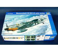 BF109 G-6 EARLY VERSION (PLASTIC KIT) - TRUMPETER TM02407 1/24 - PRE ORDER