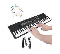 BF5438 Beginner Piano Keyboard, 54-Key Electronic Organ Microphone and Recording Function, 54-Key Piano Keyboard Portable Electronic Piano Keyboard