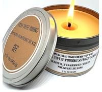 BFC 8 Oz 180 Grams Sticky Toffee Pudding Scented Soy Wax Candle