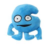 BFDI Algebraliens Plushies Battle for Dream Island Plush Toy, Algebraliens Dolls FOUR/FOURTEEN/ONE/SIX/TEN/THREE/TWO/X Stuffed Toys for Fans (SIX 16cm)