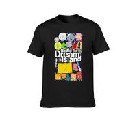 Bfdi Poster Battle for Dream Island Men T-Shirt Printed Camiseta Black Tee Top S
