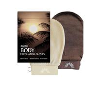BfefBo Body Exfoliating Gloves, Brown Beige, Kessa Hammam mitt, Plant based
