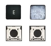 Bfenown Replacement Individual AP08 Type E Keycaps Keys and Hinges for MacBook Pro A1425 A1502 A1398 for MacBook Air A1369 A1466 A1370 A1465 Keyboard to Replace The E Keycap Key and Hinge