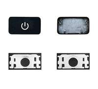 Bfenown Replacement Individual AP08 Type Power Keycaps Keys and Hinge for MacBook Pro Retina A1425 A1502 A1398 for MacBook Air A1369 A1466 Keyboard Keycap Key