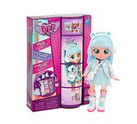 BFF By Cry Babies Kristal | Collectible Fashion Doll with Long Hair, fabric Clothes and 9 Accessories - Gift Toy for Girls and Boys +5 Years